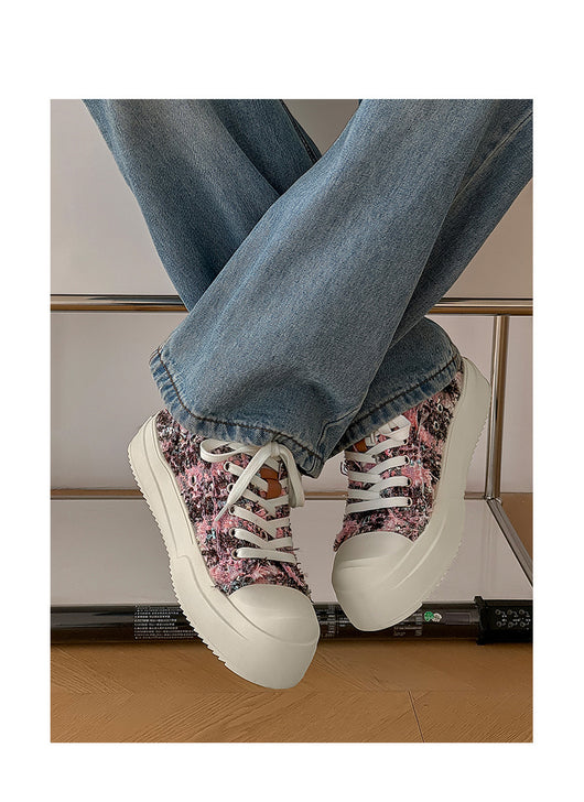 Bombas de Lona con Diseño Irregular - Colección Primavera - Image 25