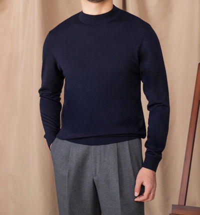 Suéter Slim Fit de Lana Merino para Commute Diario - Image 21