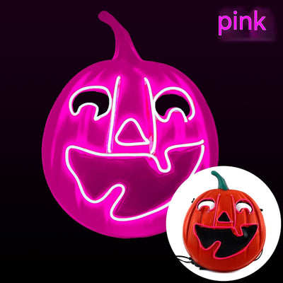Máscara LED Luminosa para Disfraces y Accesorios de Halloween - Image 5