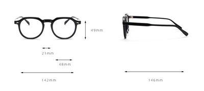 Gafas Retro Artesanales para Miopía - Unisex Vintage - Image 9