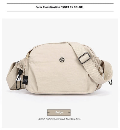 Bolso Bandolera Multicompartimento Nylon Ligero para Mujer - Viajes y Uso Diario - Image 17