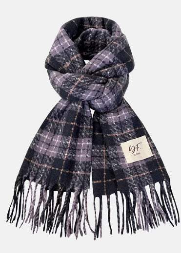 Bufanda Escocesa de Imitación Cachemira para Mujer - Cálida y Versátil - Image 27