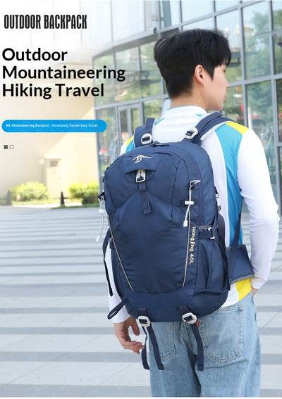 Mochila de Senderismo Impermeable para Hombre con Capacidad Deportiva - Image 11