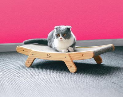 Cama Gato Deformable con Rascador de Cartón Corrugado y Núcleo Reemplazable - Image 14