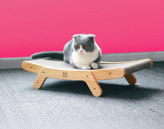 Cama Gato Deformable con Rascador de Cartón Corrugado y Núcleo Reemplazable - Image 14
