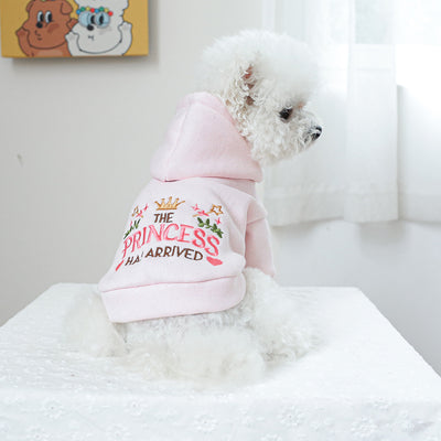 Suéter con Capucha Princesita para Perros y Gatos