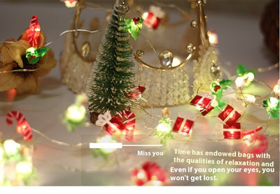 Adornos Navideños Luminosos - Campanas, Renos y Hojas de Arce con Luz LED - Image 10