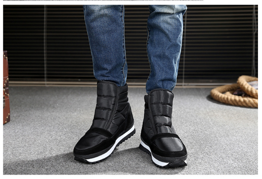 Zapatos Cálidos para Hombre con Suela Gruesa Reforzada - Image 17
