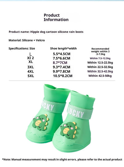 Botas Impermeables para Perros Medianos y Grandes con Suela Antideslizante - Image 24