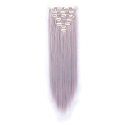 Set de Extensiones de Cabello con 16 Clips - Peluca de Fibra Sintética Premium - Image 32