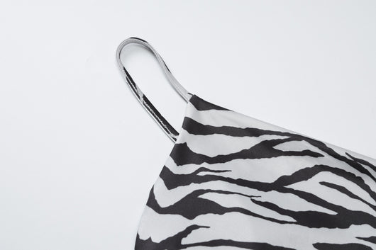 Top Camisola Escotado con Estampado y Cuello Halter - Image 20
