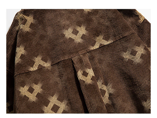 Camisa de Pana a Cuadros Marrón y Negro - Image 19