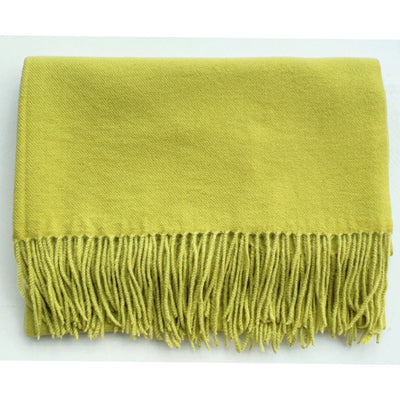 Bufanda de Cachemira Artificial con Borlas - Abrigo Cálido para Otoño e Invierno - Image 51