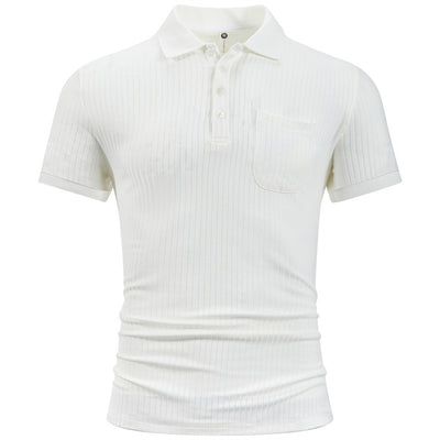 Playera Casual de Rayas para Hombre - Algodón Premium - Image 5