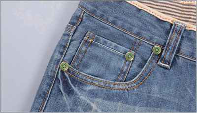 Jeans Rectos Holgados Tendencia Juvenil Marca Casual Ajustado - Image 10