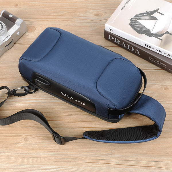 Bolsa de Pecho para Moto Oxford Reforzada con Fibra de Carbono