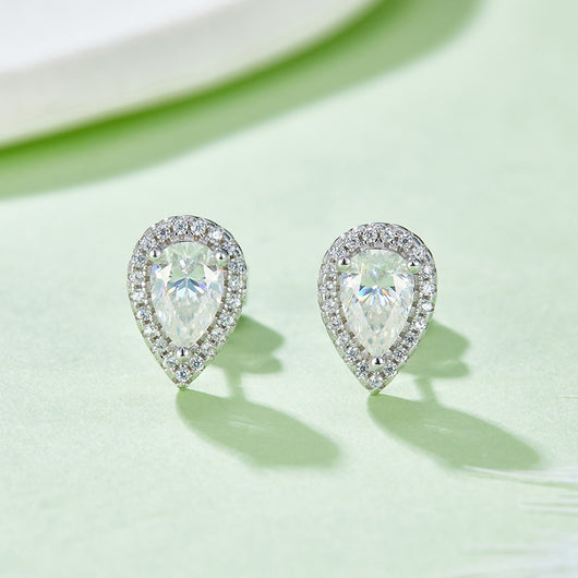 Aretes de Cadena Clavícula en Plata 925 Diseño Corazón Amor - Image 7