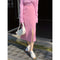 Falda Midi Elegante con Abertura Lateral
