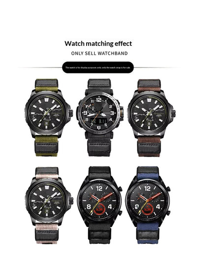 Correas para Reloj Jeep de Lona, Nylon y Cuero - Image 23
