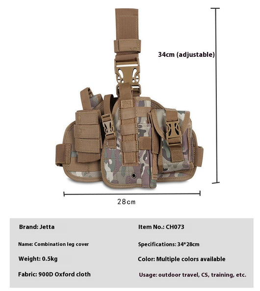 Bolsa Táctica Multifuncional para Pierna Tornado - Image 26