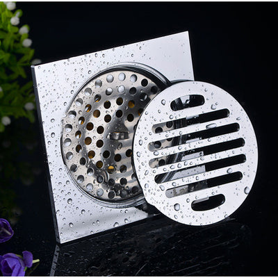 Desagüe de Piso Bambú Tipo Hotel con Malla