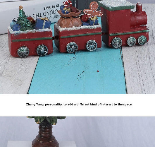 Tren Navideño de Resina Artesanal - Image 15