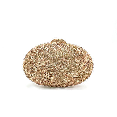 Conjunto Bolso de Noche Elegante con Diamantes y Temperamento de Celebridad - Image 22
