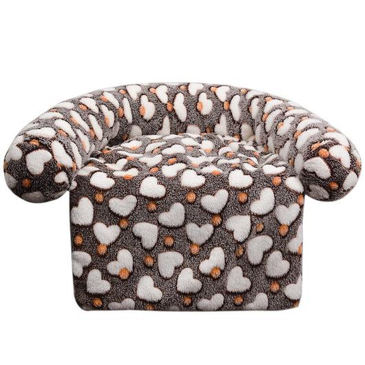 Sofá Cama Acogedora para Mascotas con Manta Integrada - Image 11