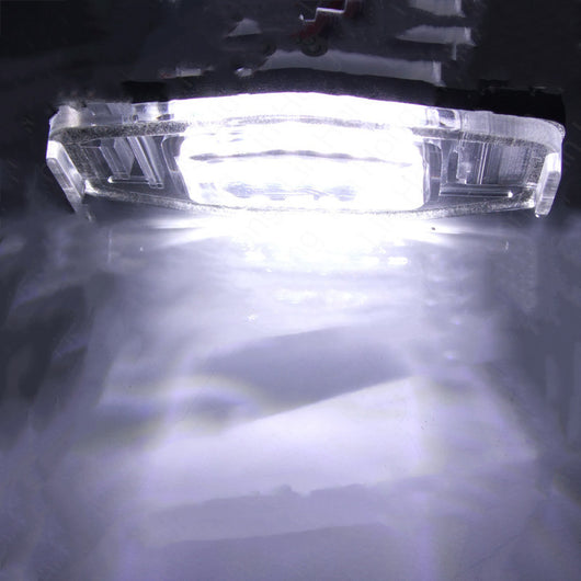Luces LED Minimalistas para Placas Vehiculares