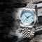 Reloj Mecánico de Acero Inoxidable Resistente al Agua para Hombre