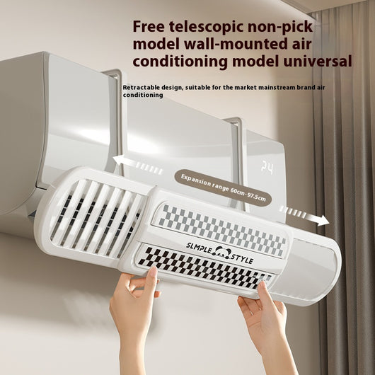 Deflector Universal para Aire Acondicionado Anti-Ráfagas