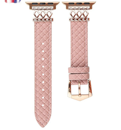 Reloj Mujer Correa Cuero Genuino Diseño Diamante Clásico - Image 16
