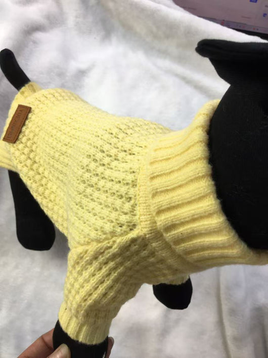Suéter Cuello Alto para Mascotas - Ropa Abrigada para Gatos y Perros - Image 7
