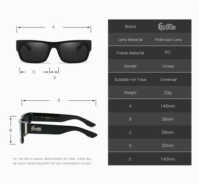 Gafas de Sol Polarizadas Estilo Hip Hop West Coast - Image 10