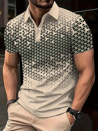Polo Clásico de Manga Corta con Solapa para Hombre - Image 16