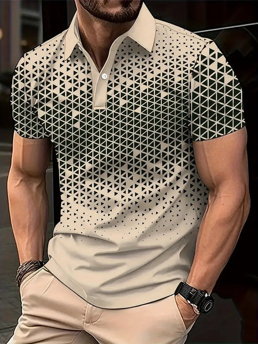 Polo Clásico de Manga Corta con Solapa para Hombre - Image 16