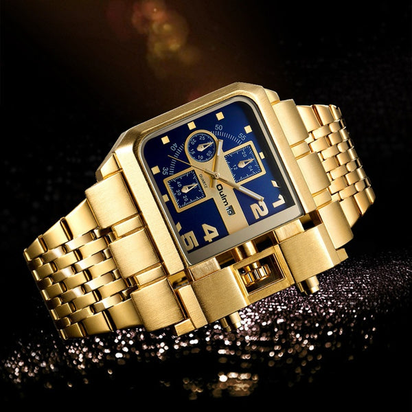 Reloj de Hombre con Esfera Grande y Correa Casual de Personalidad