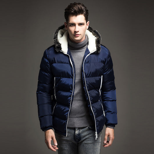 Abrigo Acolchado de Invierno con Capucha y Diseño Moderno - Image 3