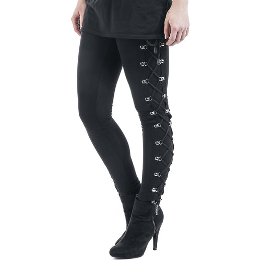Leggings Ajustados Elásticos con Encaje y Cordones - Pantalones Casuales Versátiles - Image 5
