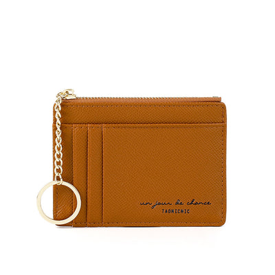Billetera Compacta Coreana con Múltiples Compartimentos para Tarjetas - Image 11