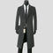 Abrigo de Lana Casual Elegante para Hombre - Largo Medio
