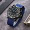 Reloj de Cuarzo Luminoso para Hombre con Calendario y Correa de Nylon