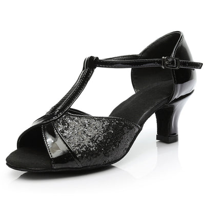 Zapatos de Baile Salsa y Bachata con Suela de Ante - Image 11