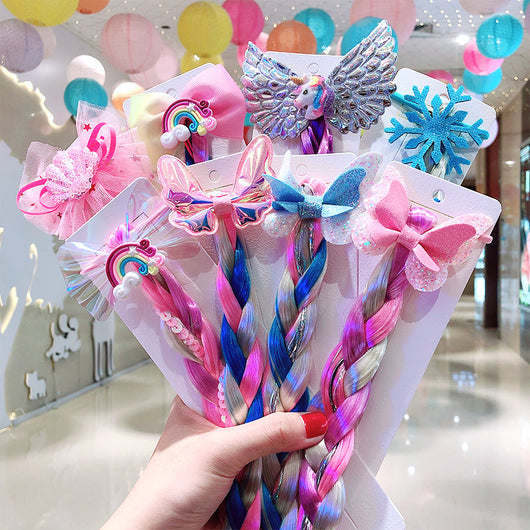 Elásticos de Cabello Infantiles con Moños de Colores Animados - Image 8
