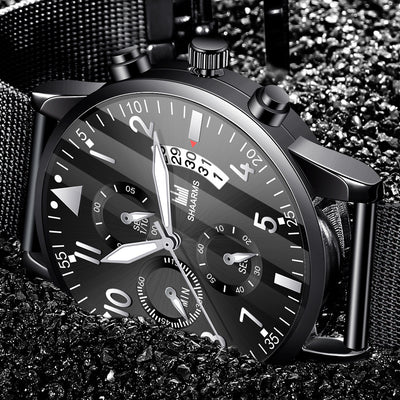 Reloj Concept para Hombre con Correa de Malla y Calendario - Image 31