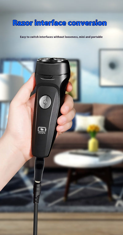Adaptador Convertidor USB de Dos Puertos con Interfaz en Forma de Ocho y Purificador de Audio - Image 11