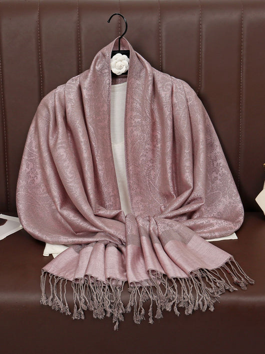 Rebozo Étnico Paisley en Jacquard de Cashemira - Image 10