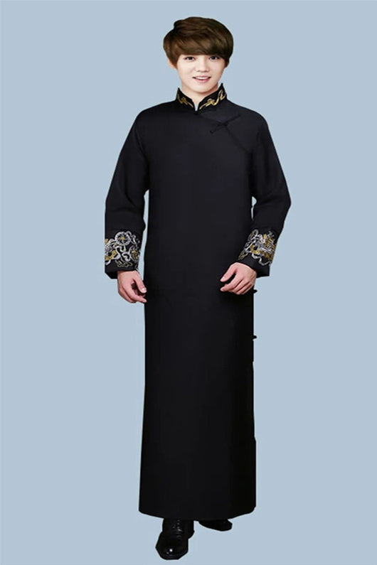 Traje Tang Hanfu Tradicional Chino para Hombre - Estilo Nupcial - Image 3
