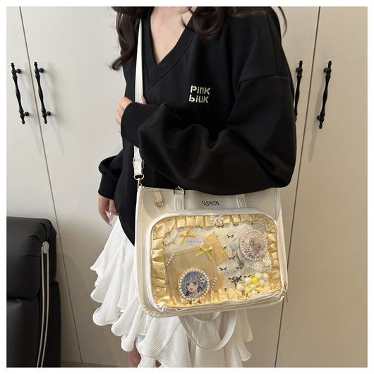 Bolsa Tote Amplia de Diseño Minimalista Japonés para Uso Casual - Image 15