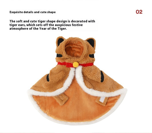 Capa Acolchada de Felpa para Perros Pequeños - Image 7